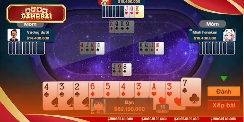 Tip chơi phỏm online tại iWin đề cao cách thức câu bài.
