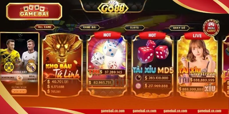 GO88 là điểm đến được đông đảo bet thủ đánh giá cao.
